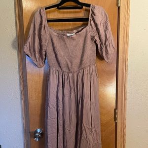 Livingston Dress - Dusty Rose Neuflora